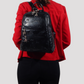 Cavalinho Cavalo Lusitano Leather Backpack - Black - bodyshot_0412