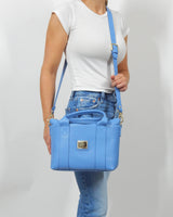 Cavalinho Muse Leather Handbag - SKU 18300486 | #color_CornflowerBlue