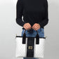 #color_ Black and White | Cavalinho Royal Handbag - Black and White - bodyshot_0493_1