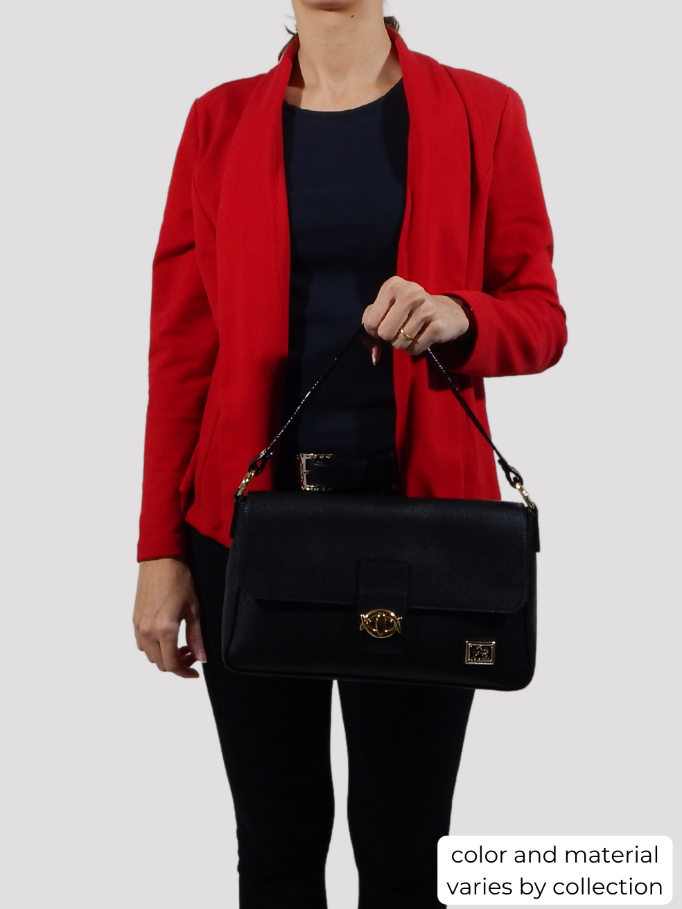 #color_ DarkSeaGreen | Cavalinho Muse Leather Handbag - DarkSeaGreen - bodyshot_0515_1