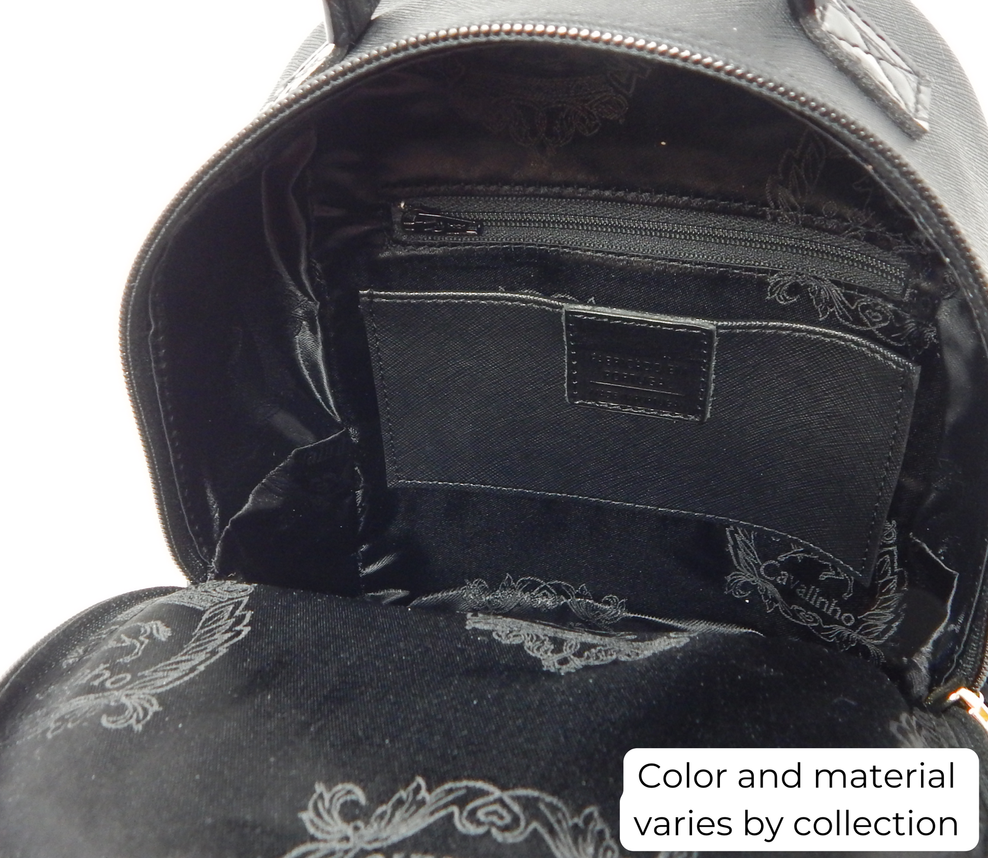 #color_ Black | Cavalinho Horse Backpack - Black - inside_0195