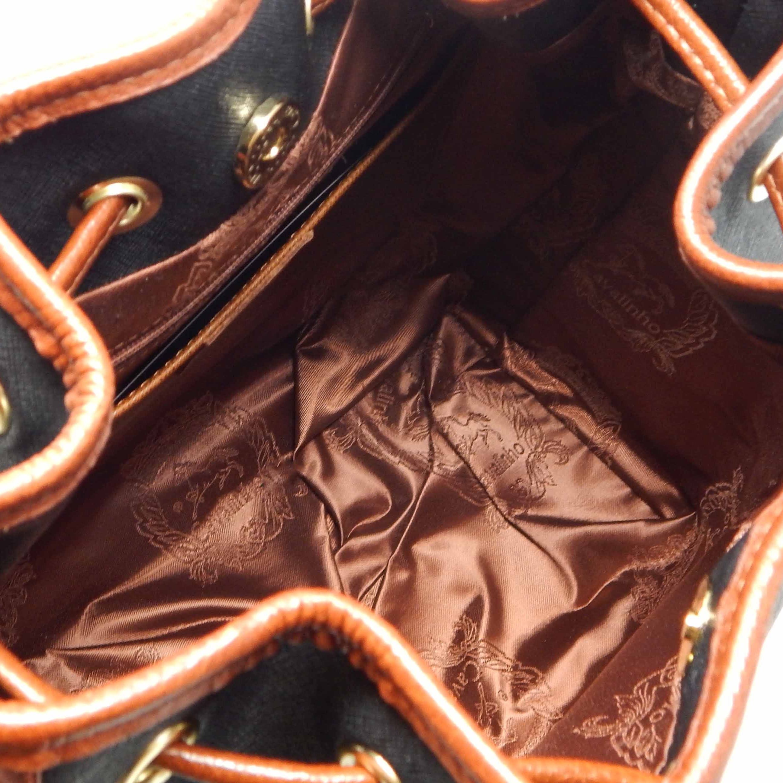 Cavalinho Unique Bucket Handbag SKU 18260360.32 #color_Black / Brown