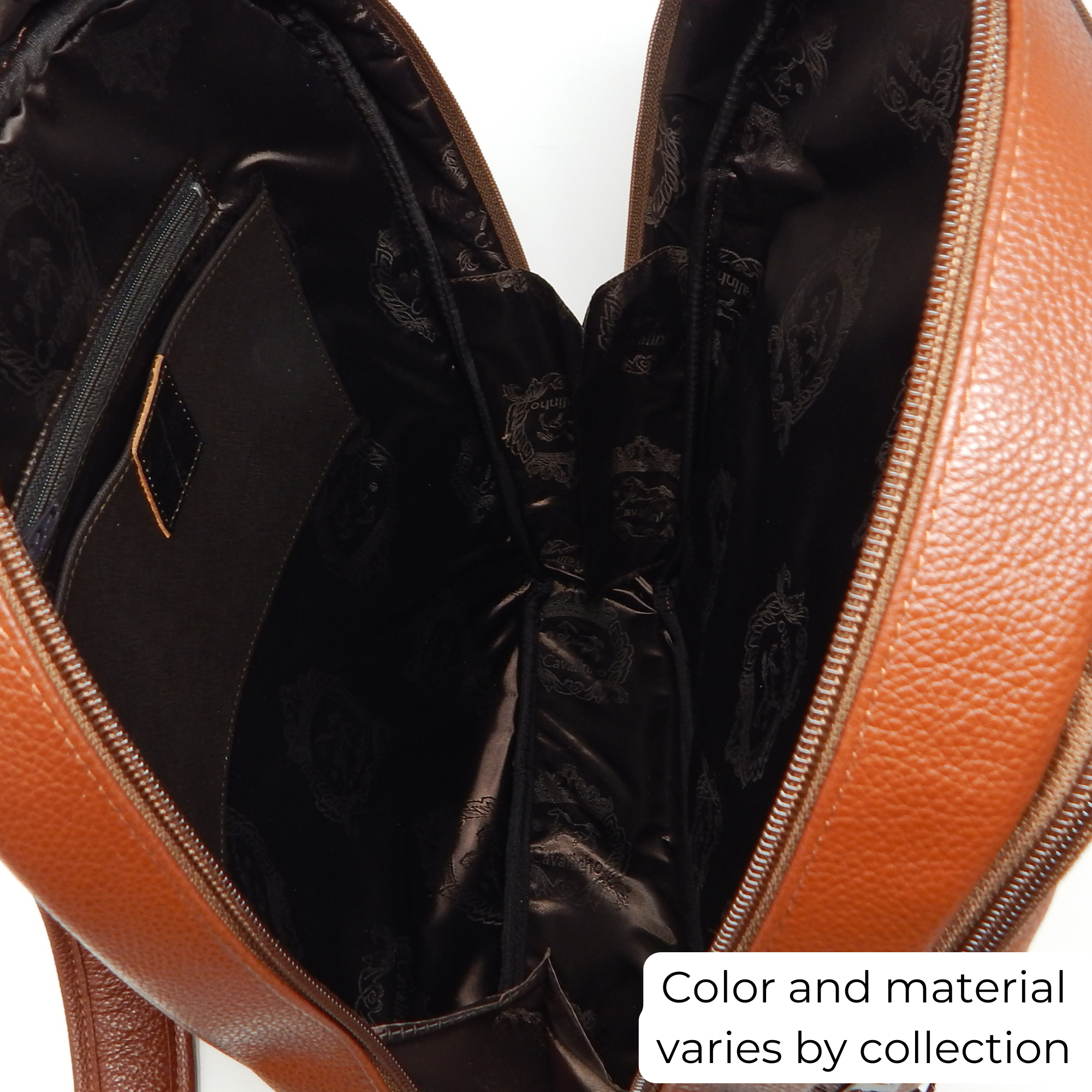 Cavalinho El Estribo Leather Backpack SKU 18040384.13 #color_Saddlebrown, Black