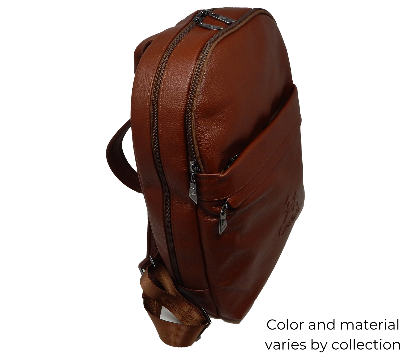 #color_ SaddleBrown | Cavalinho El Estribo Leather Backpack - SaddleBrown - inside_0384_external
