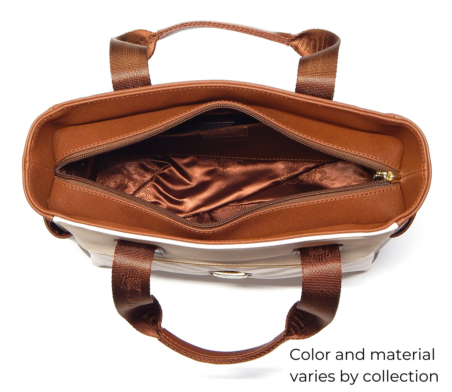#color_ Black & Honey | Cavalinho Unique Handbag - Black & Honey - inside_0408