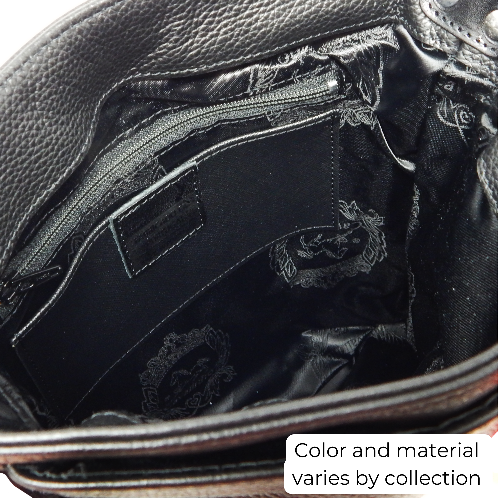 Cavalinho El Cavaleiro Black Leather Traveler Crossbody Bag SKU 18330483.01 #color_black