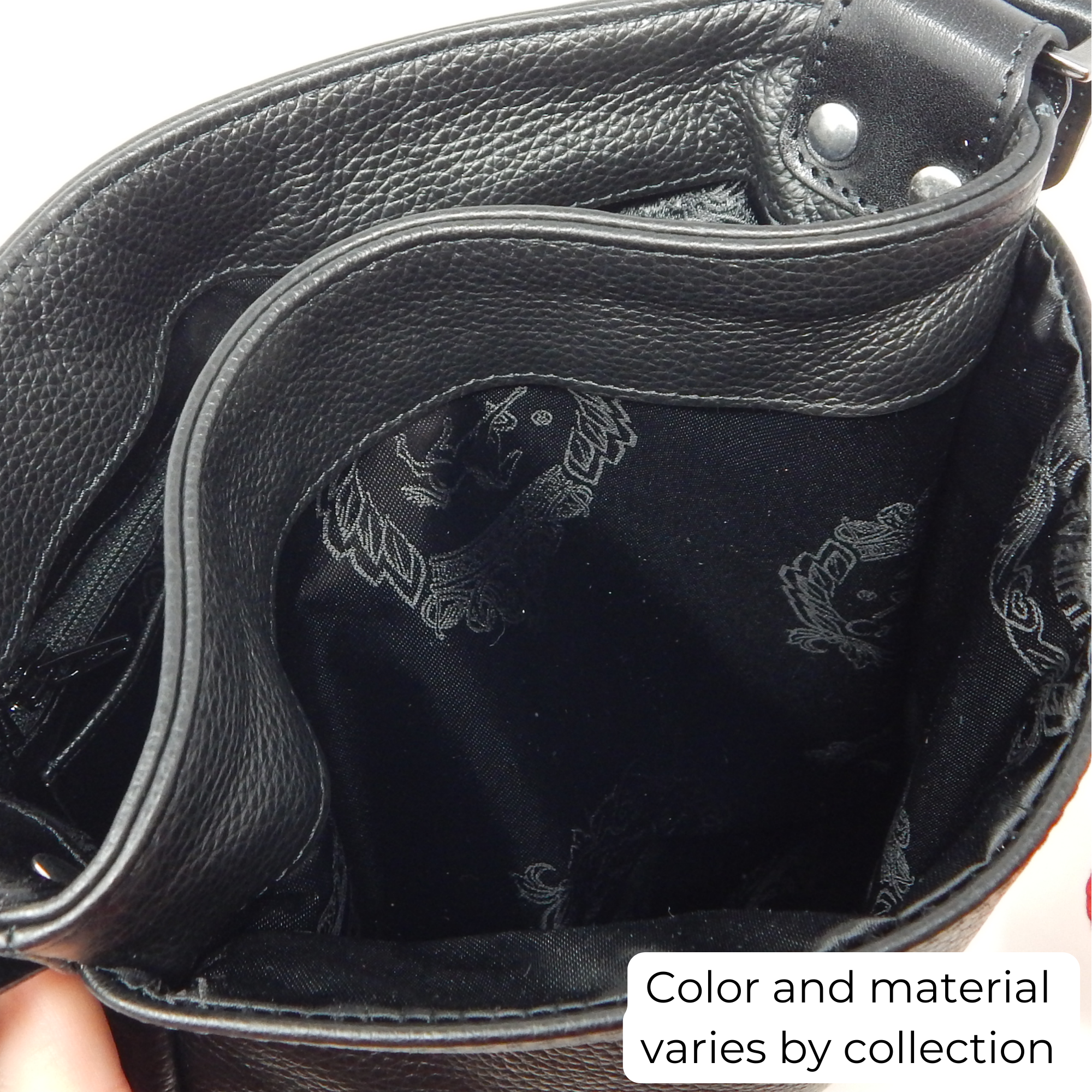 Cavalinho El Cavaleiro Black Leather Traveler Crossbody Bag SKU 18330483.01 #color_black