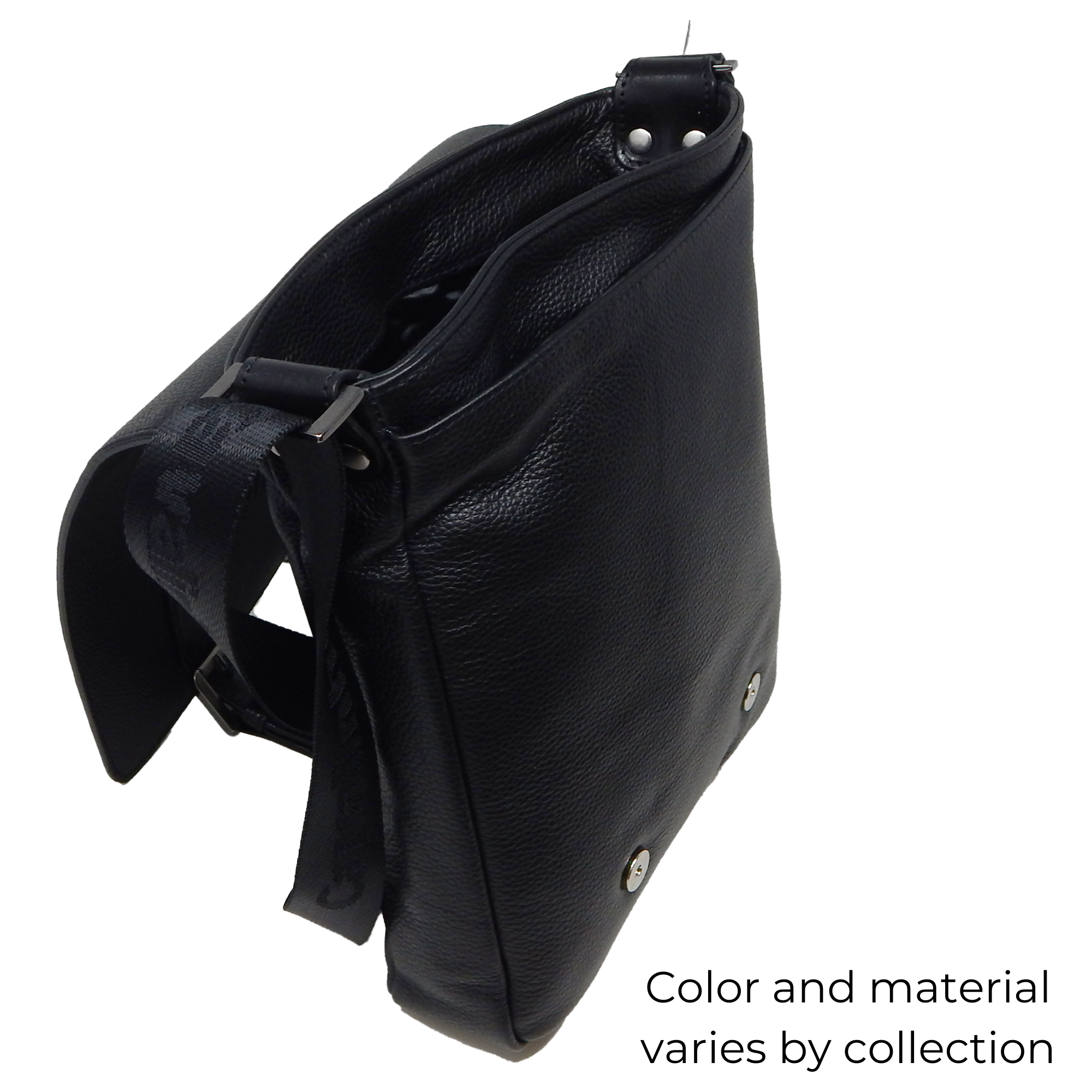 Cavalinho El Cavaleiro Black Leather Traveler Crossbody Bag SKU 18330483.01 #color_black