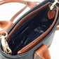 Cavalinho Unique Handbag - Black & Honey - inside_0507
