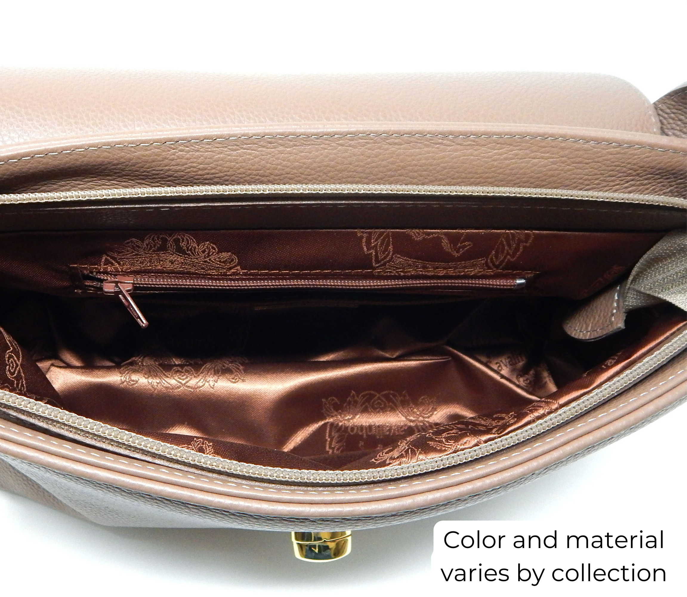 Cavalinho Muse Leather Handbag - SKU 18300514 | #color_Black, DarkSeaGreen, Sand