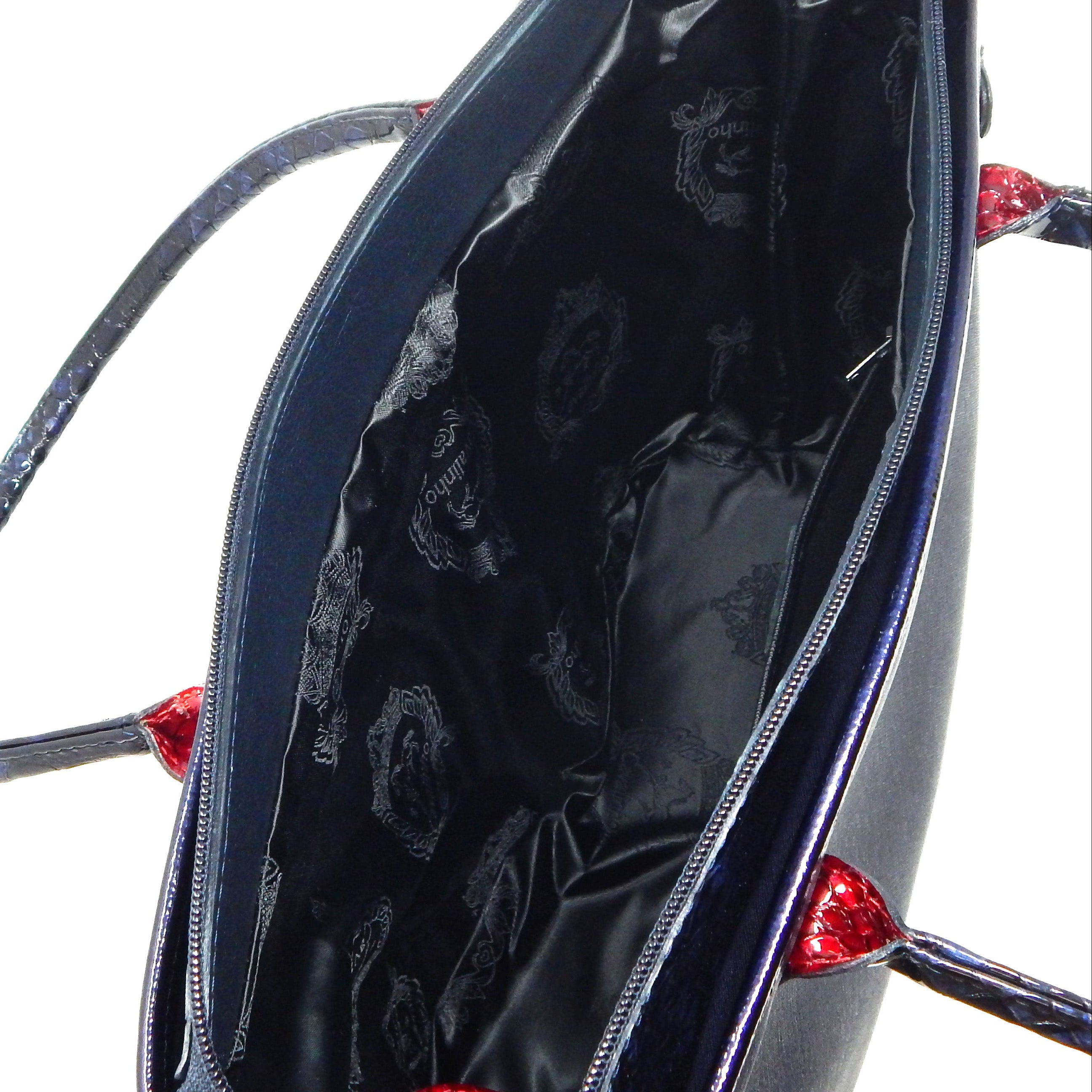 Cavalinho Prestige Shoulder Bag SKU 18450520 #color_Navy / White / Red