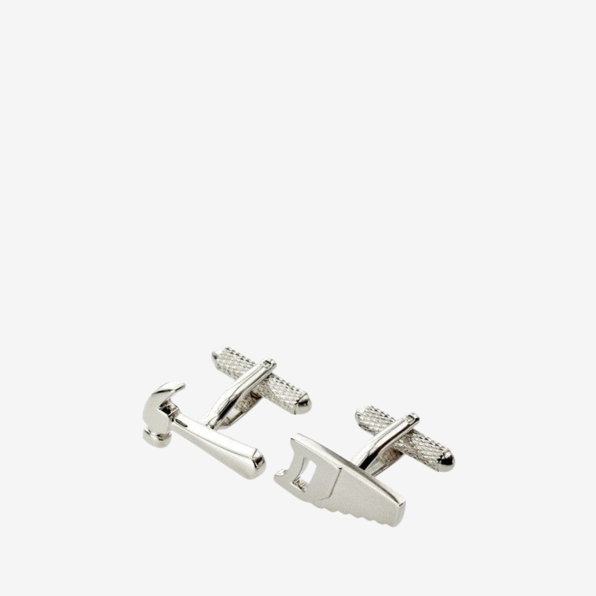 Hammer and Saw Cufflinks for Men