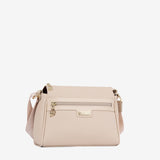 Cavalinho La Vie Beige Canvas Crossbody Bag for Women SKU 16190373.05 #color_beige, black, sand, red, taupe, burgundy