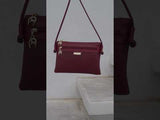 Cavalinho La Vie Small Crossbody Bag SKU 16190593.15 #color_burgundy