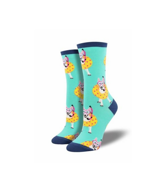 #color_ Mint | Socksmith Doggy Paddle Socks - Mint - 12_e0ffdf93-83fc-4d2a-beca-1ac5572fb110