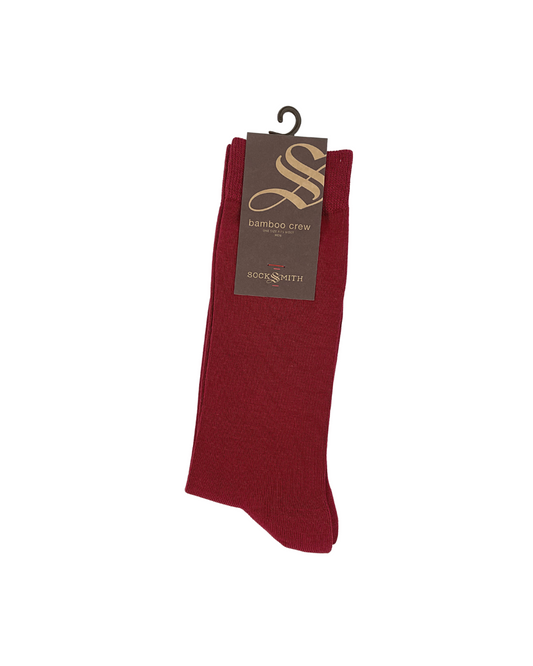 #color_ Crimson | Socksmith Bamboo Socks - Crimson - 13_2f5f23f2-96a1-4a9c-ac17-263c91a535d3