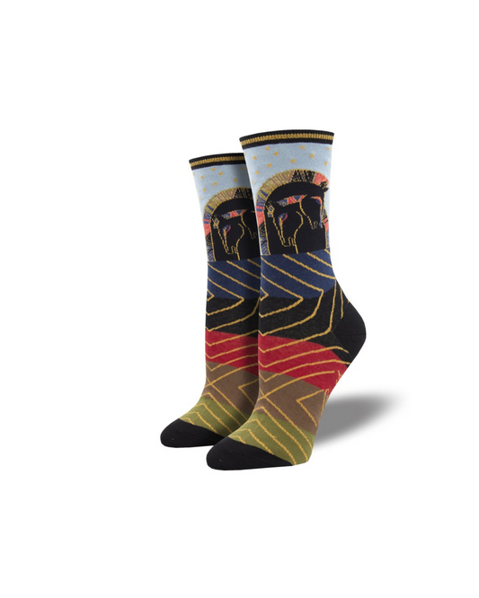 #color_ Multicolor | Socksmith Embracing Horses Socks - Multicolor - 13_4f7af085-517a-4a4d-8e9f-e8f39cedd3a5