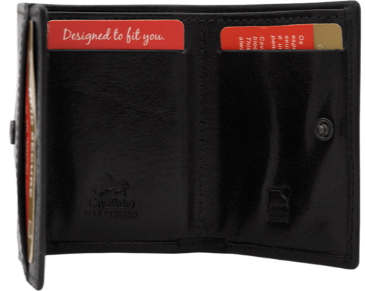 #color_ Black | Cavalinho Men's Compact Leather Wallet - Black - 15_39d8d333-8cd7-4022-8cdd-c5dcc4fab94f