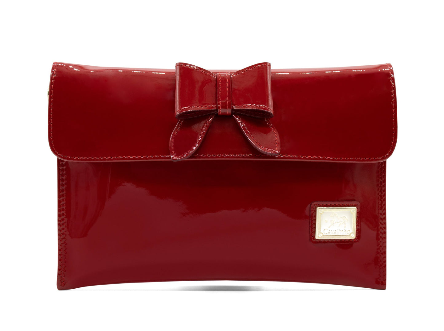 Cavalinho Patent Leather Clutch Bag - Red - 18090068.04_P1