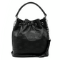 Cavalinho Cavalo Lusitano Leather Bucket Bag - Black - 18090281.13_3