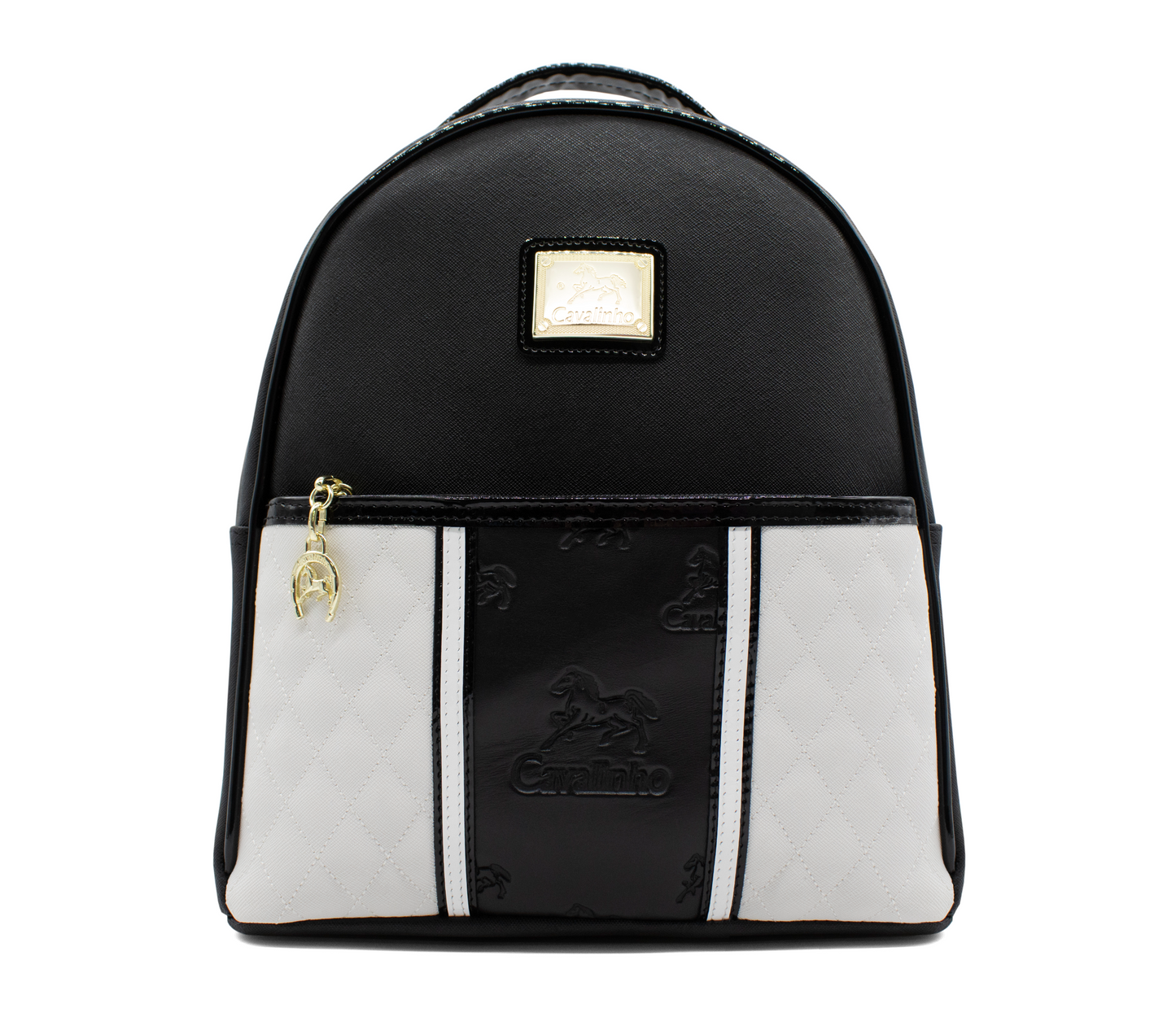 Cavalinho Noble Backpack - Black and White - 18180207.33_1