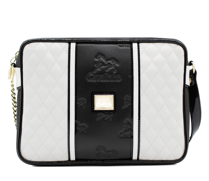 Cavalinho Noble Crossbody Bag - Black and White - 18180251.33_1