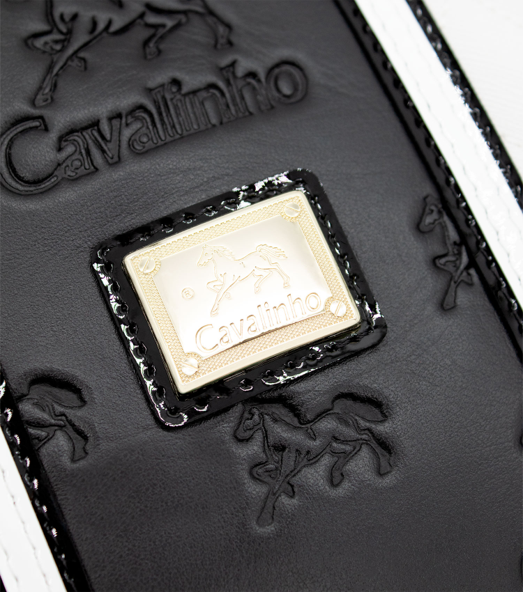 Cavalinho Noble Crossbody Bag - Black and White - 18180251.33_P04