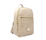 #color_ Beige | Cavalinho Infinity Pebbled Leather Backpack - Beige - 18230461_05_a