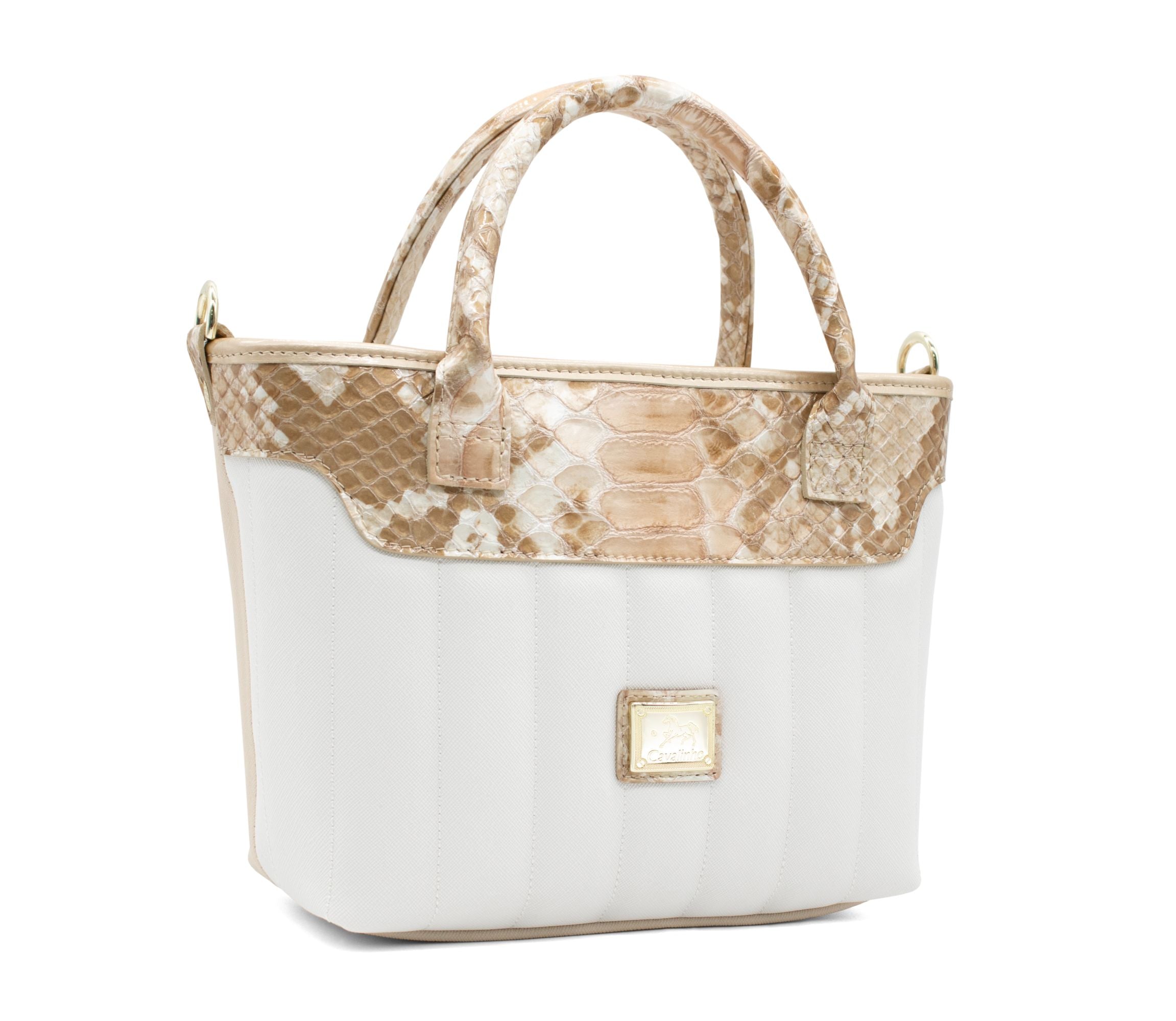 Cavalinho Grace Mini Handbag Bag SKU 18250243.05 #color_Beige / White