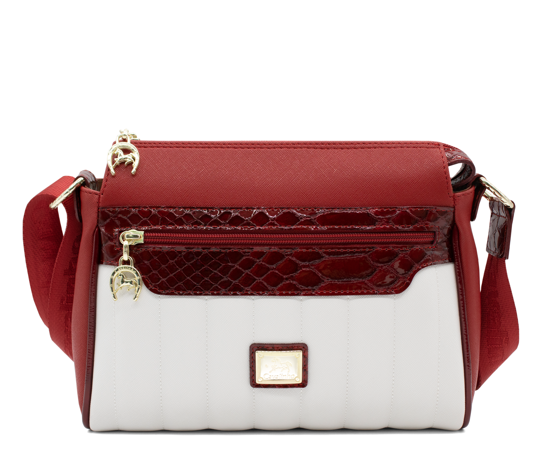 Cavalinho Grace Crossbody Bag SKU 18250373.04 #color_DarkRed / White