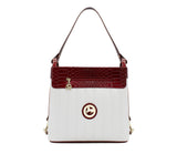 Cavalinho Grace Shoulder Bag SKU 18250382.04 #color_DarkRed / White