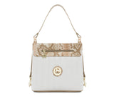 Cavalinho Grace Shoulder Bag SKU 18250382.05 #color_Beige / White