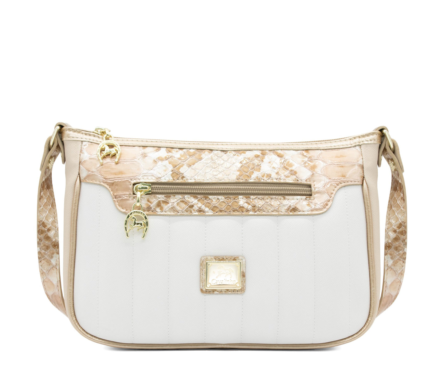 Cavalinho Grace Shoulder Bag - Beige / White - 18250435.05_1