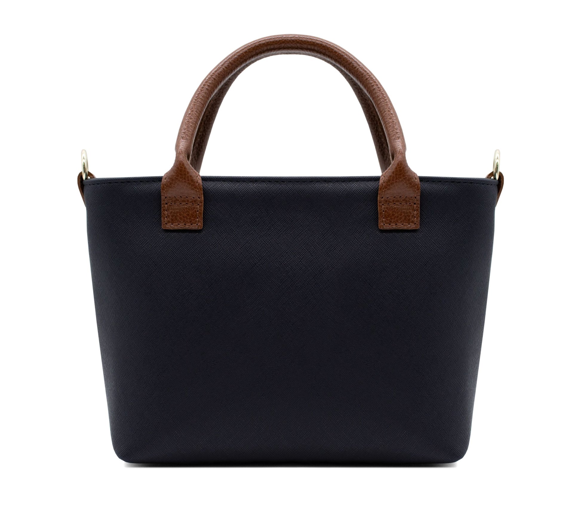 Cavalinho Unique Mini Handbag - Black / SaddleBrown / White - 18260243.34_3