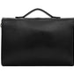 Cavalinho Leather Briefcase with Lock & Key - Black - 18320172.01_3