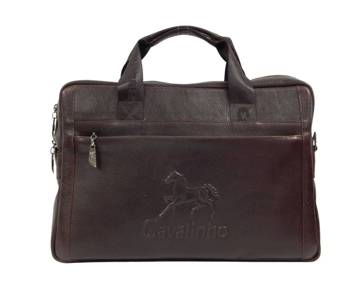 Cavalinho Leather Laptop Bag 16" - Brown - 18320257.02_P01