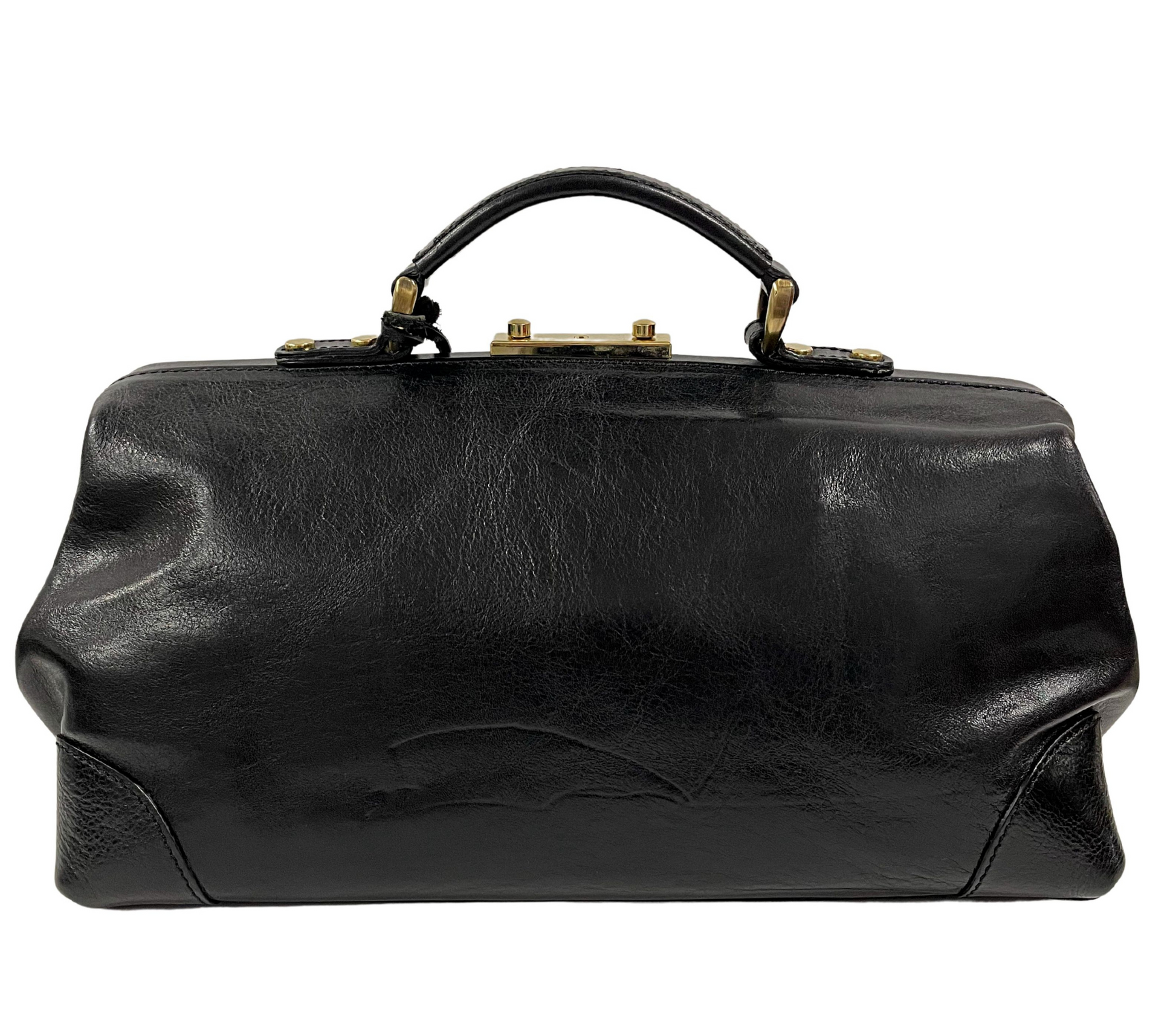 Cavalinho Doctor Duffle Leather Bag - Black - 18320317.01_P03