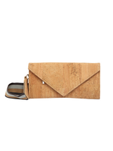 #color_ Beige | Artelusa Cork Clutch with Removable Strap - Beige - 1_bacb6c03-aea1-4e78-bb16-17fb35749c57