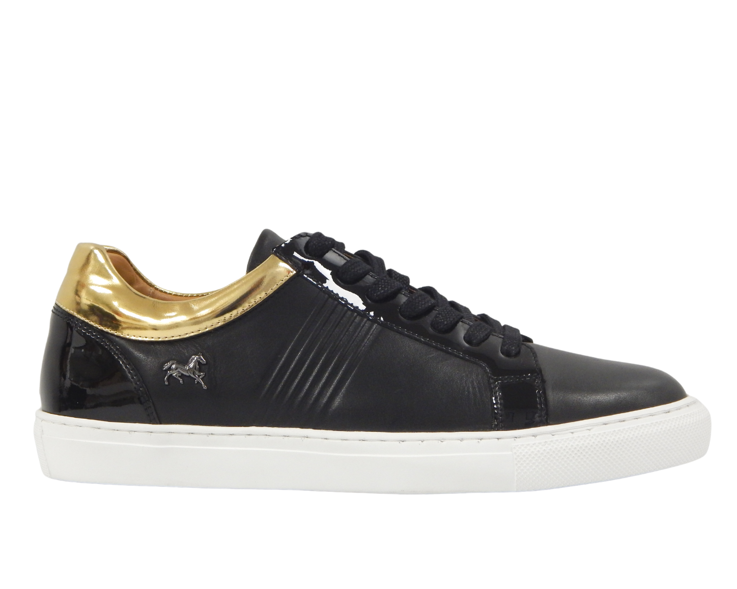 Cavalinho Stylin' Leather Sneaker - Black - 1_fae8a584-1975-414d-b2e8-5c8611214e8b