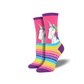 Socksmith Rainbow Hair Don't Care Socks - Pink - 24_ddb4439a-c4e4-449d-8f25-65a14941afe0