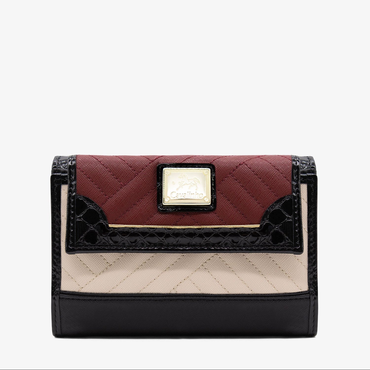 Cavalinho Ciao Bella Wallet for Women SKU 28060205.21 #color_Maroon Multi-Color