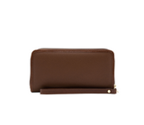 Ciao Bella Wristlet Wallet for Women SKU 28060212.34 #color_saddlebrown multi-color