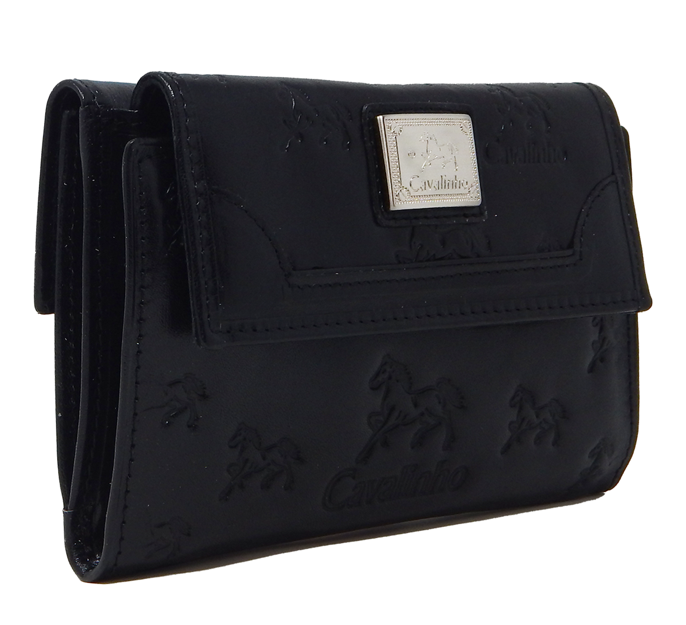 #color_ Black | Cavalinho Cavalo Lusitano Leather Wallet - Black - 28090202_02