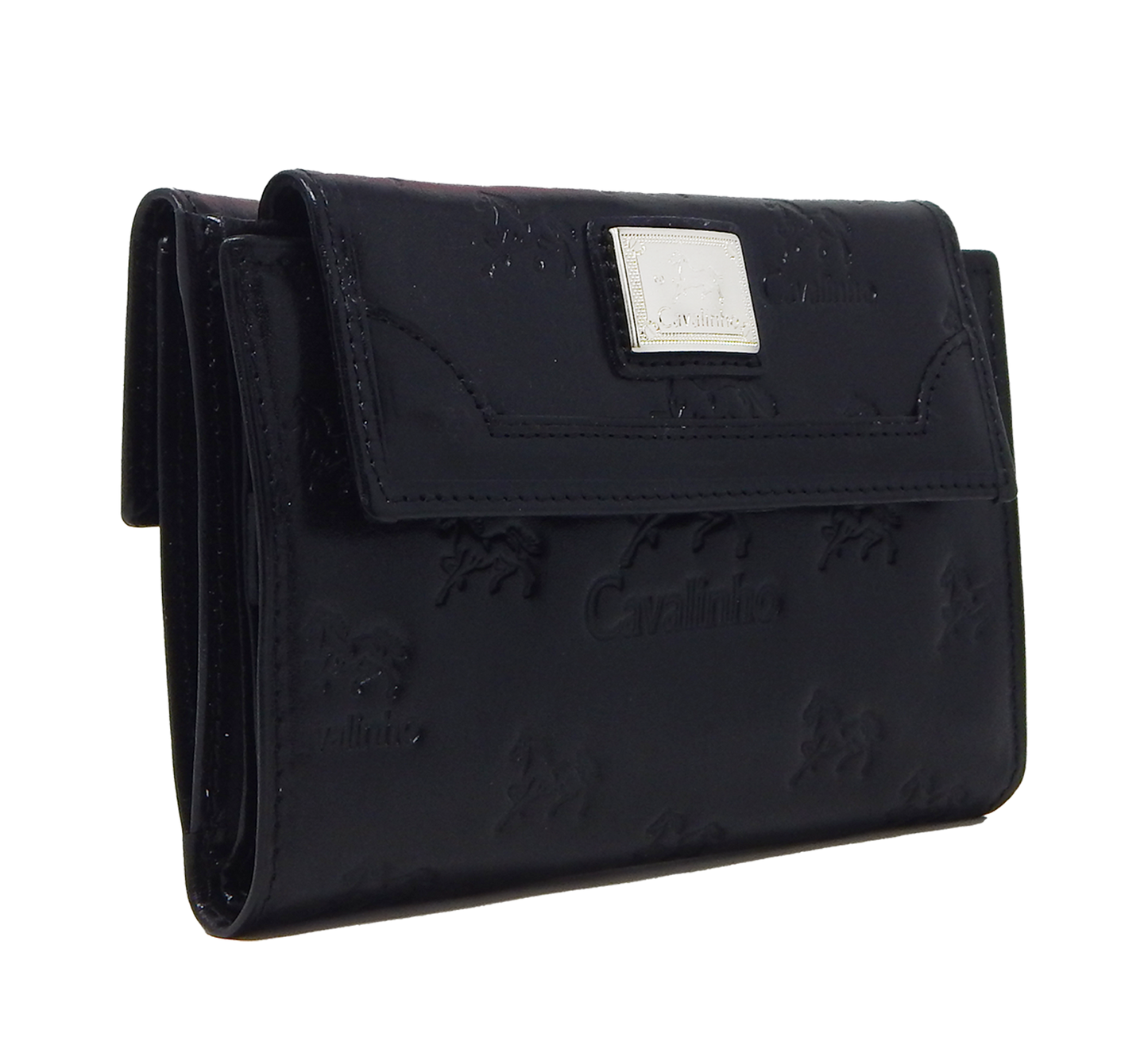 Cavalinho Cavalo Lusitano Leather Wallet - Black - 28090204_01_a_1