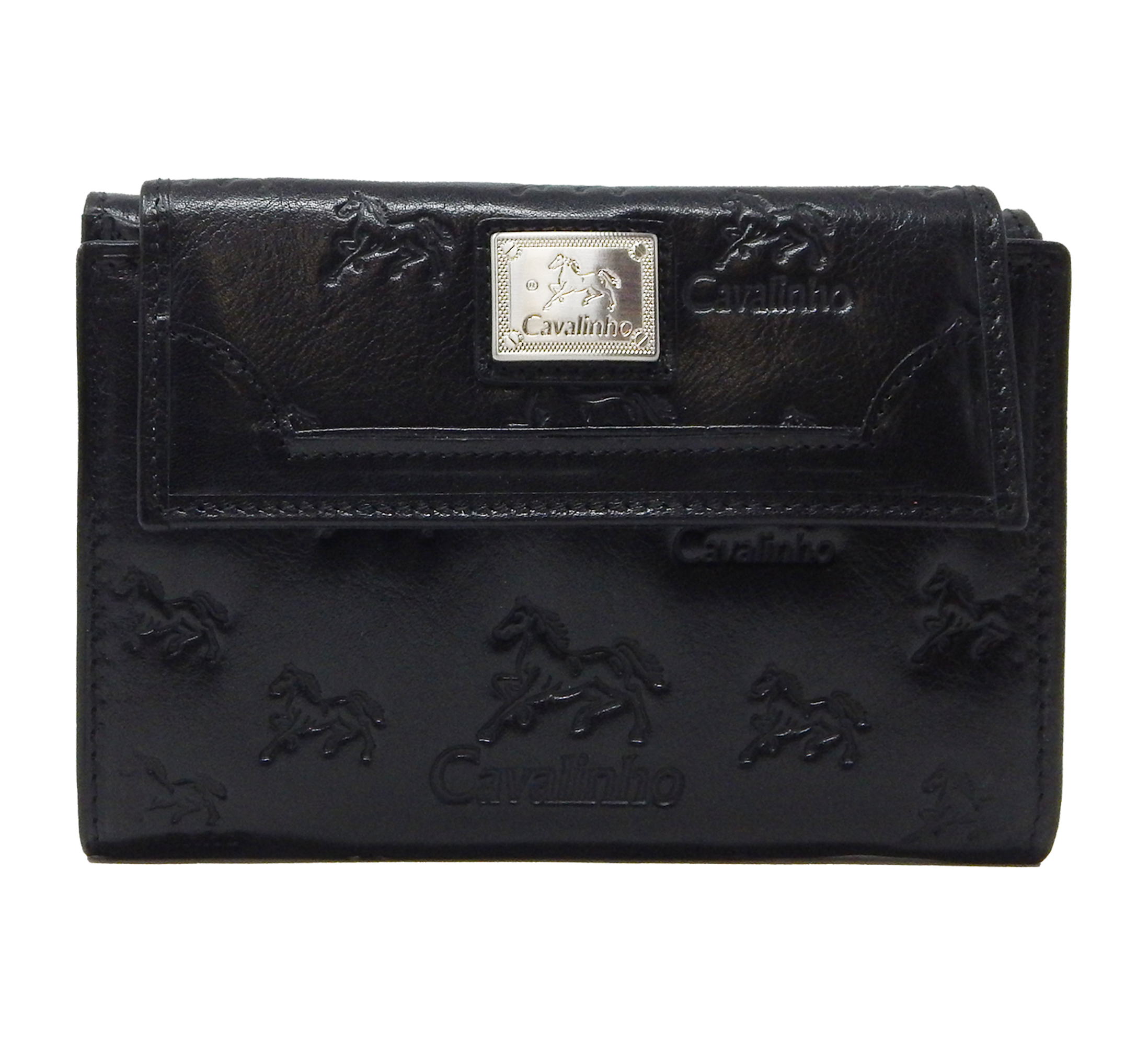 #color_ Black | Cavalinho Cavalo Lusitano Leather Wallet - Black - 28090205.01_1