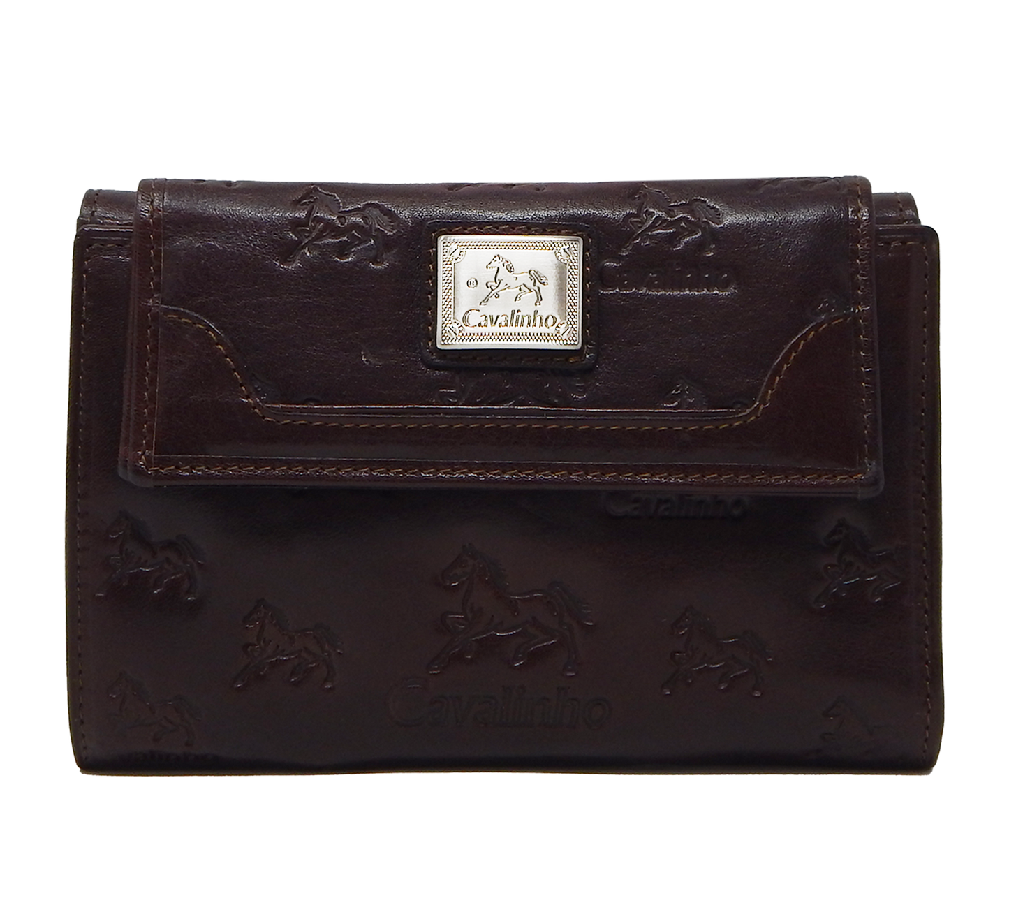Cavalinho Signature Leather Wallet - Brown - 28090205.02_1