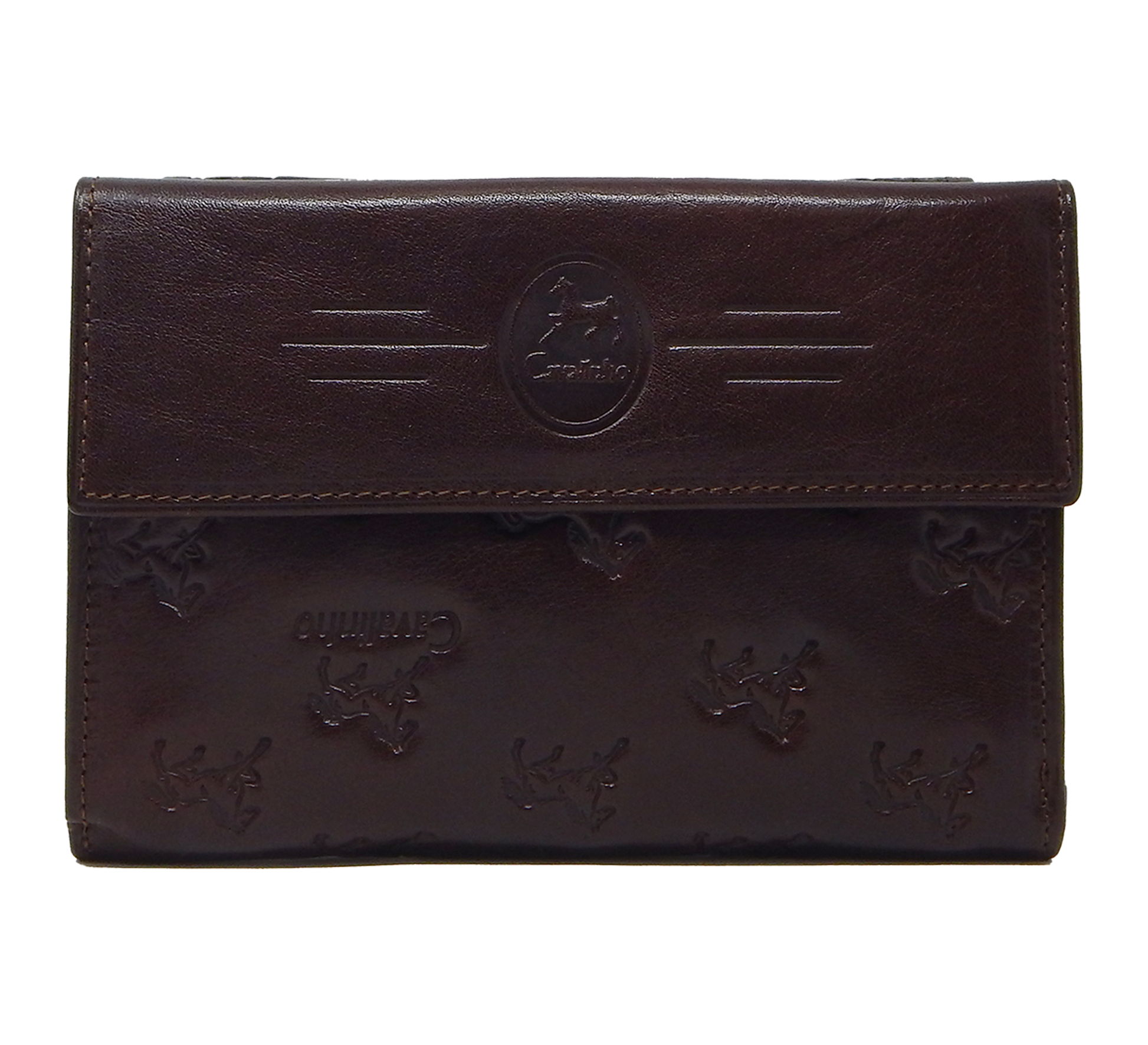 Cavalinho Cavalo Lusitano Leather Wallet - Brown - 28090205.02_3