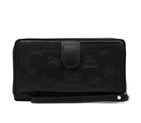 Cavalinho Cavalo Lusitano Leather Wristlet SKU 28090213.01 #color_Black