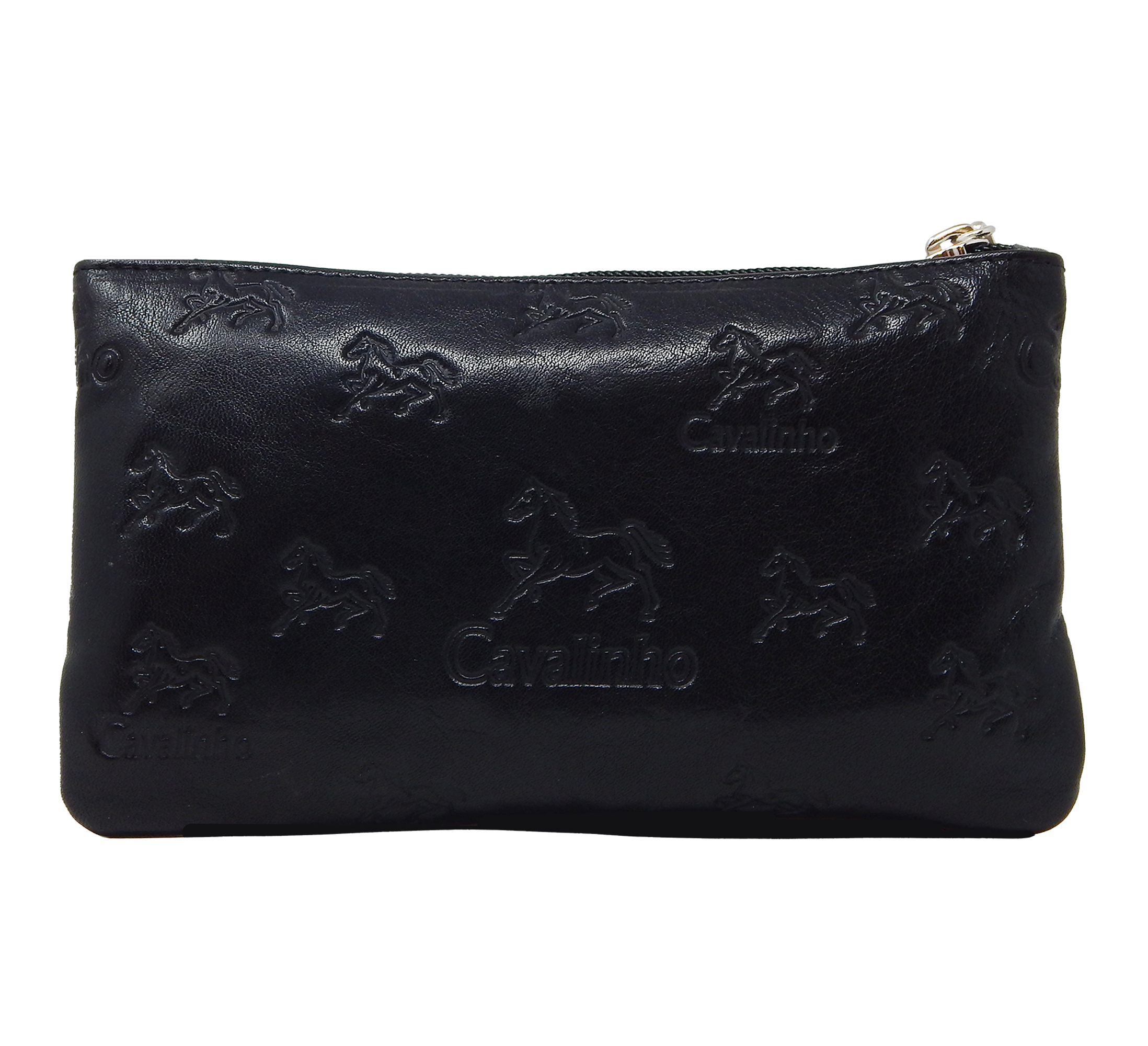 #color_ Black | Cavalinho Cavalo Lusitano Leather Cosmetic Case - Black - 28090256_01_b