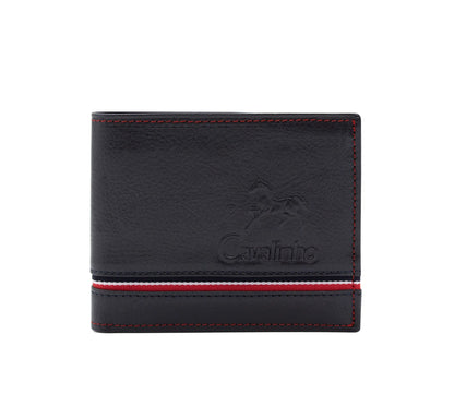 Cavalinho The Sailor Trifold Leather Wallet - Navy - 28150508.22_1